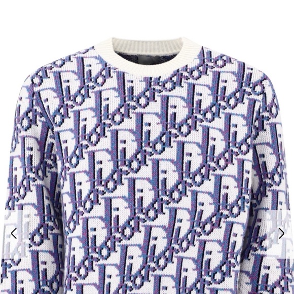 Dior Oblique Knit Sweater - Picture 1 of 3